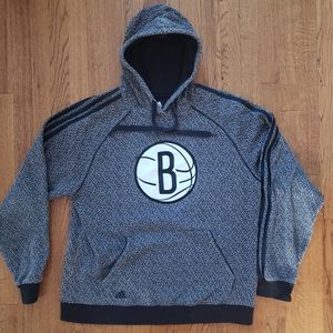 Brooklyn Nets Adidas hooded sweatshirt